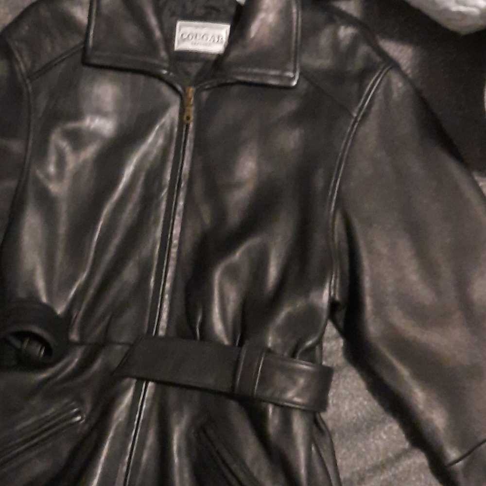 Leather jacket